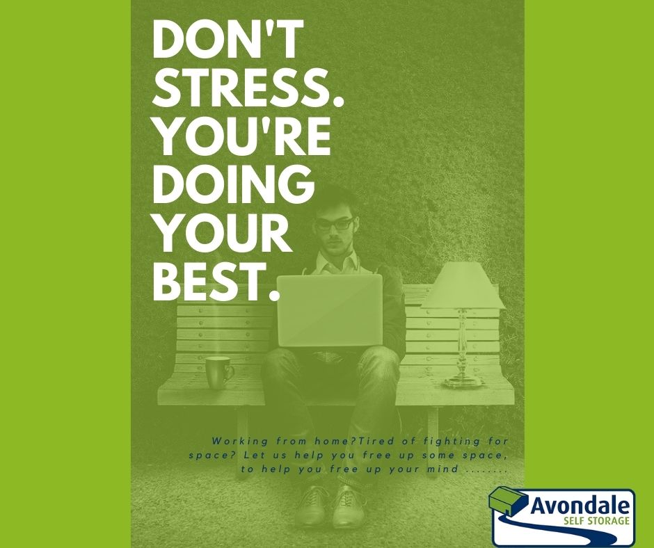 DONT STRESS YOU'RE DOING YOUR BEST